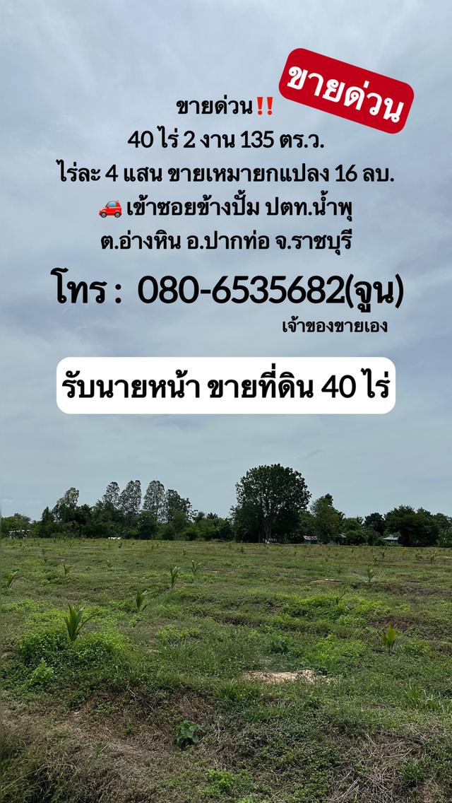 ที่ดิน ราชบุรี 40 ไร่ 4