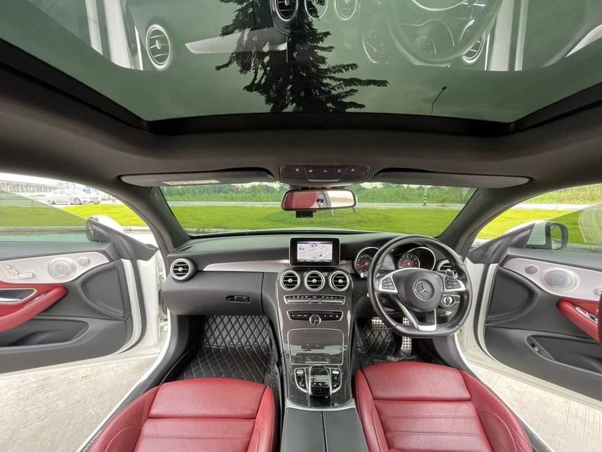 2018Mercedes-Benz C250 Coupe AMG สีขาว 5