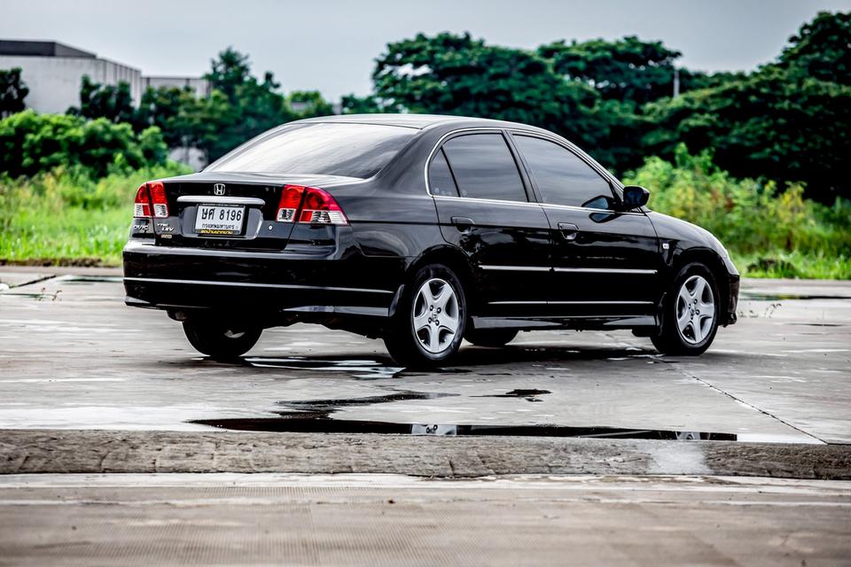 Honda Civic Dm 1.7 Vtec สีดำ เดิมสวย หายาก ปี 2004