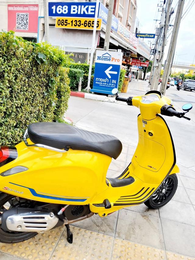 Vespa Sprint 150 i-get ABS ปี2022 สภาพเกรดA 3403 km เอกสารพร้อมโอน 6