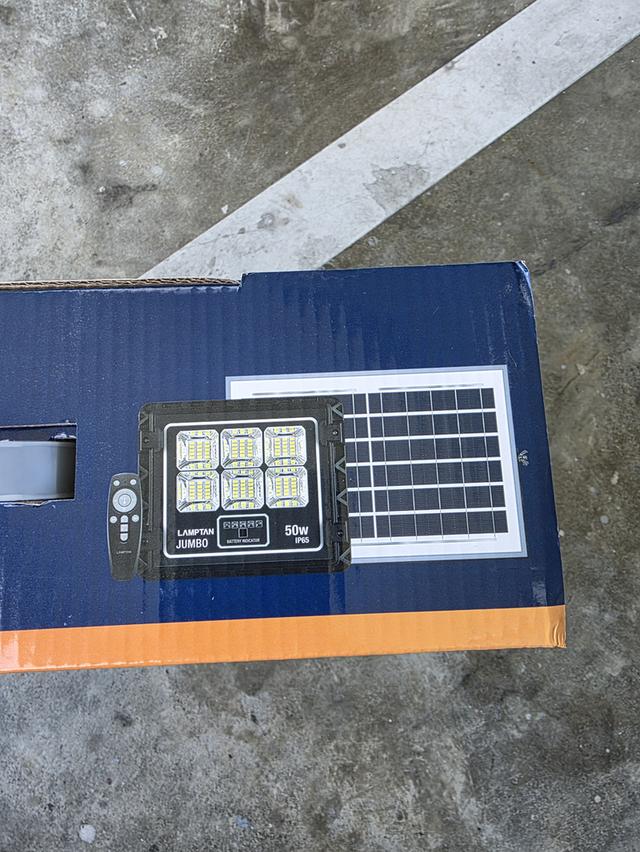 ไฟ Solar ยี่ห้อ Lamptan 50w ของใหม่ ๆ เดิมๆ พร้อมกล่อง ขายขาดทุนให้ครับ พร้อมส่ง รูปที่ 5