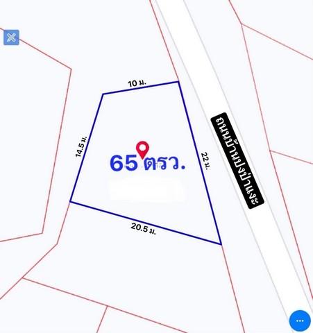 ขายที่ดิน 65ตรว. ลดเหลือ450,000บาท ฟรีโอน วิวเขา ถนนคอนกรีต น้ำประปา ไฟฟ้า ใกล้ถนนสันกำแพง-แม่ออน ต.ออนใต้ อ.สันกำแพง เช 5