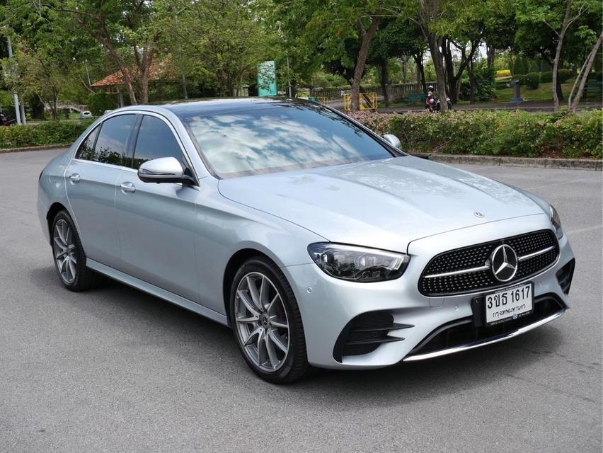 รหัสรถ MZ1617 🚘 Mercedes-Benz E300e AMG เกียร์: Auto 2.000 CC. ปี 2021  