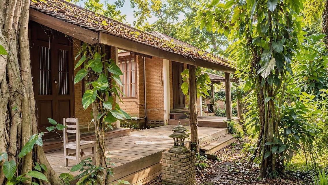 บ้านพักตากอากาศ ติดลำธาร สันทราย 5