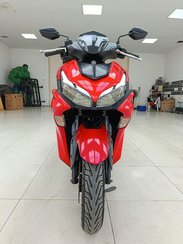 yamaha aerox ปี 2022 สีแดง