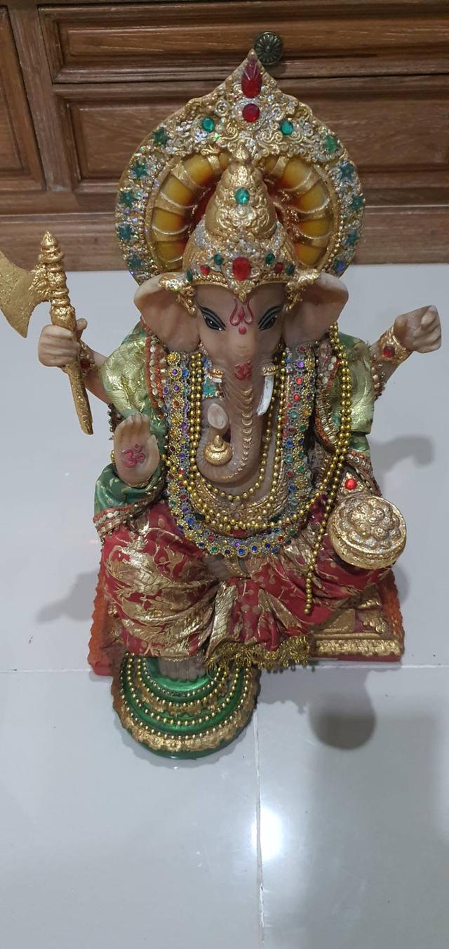 พระพิฆเนศ ปางประทานพร (Blessing Ganesha)ขนาด ฐาน 10" กว้าง 7" สูง 16"