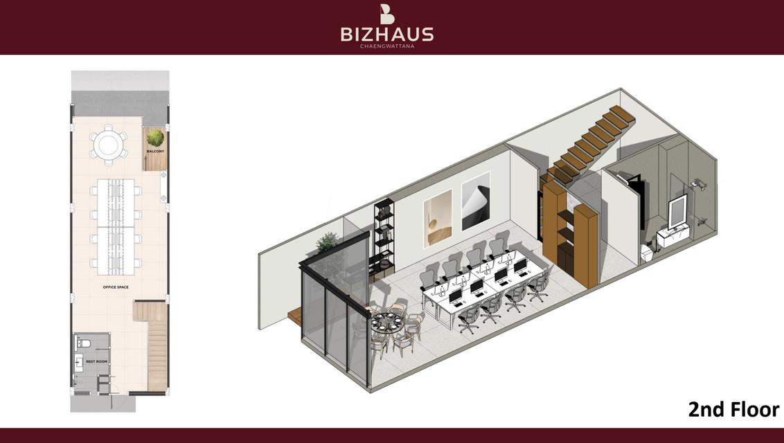 Bizhaus แจ้งวัฒนะ โฮมออฟฟิศใกล้เมือง รูปที่ 15