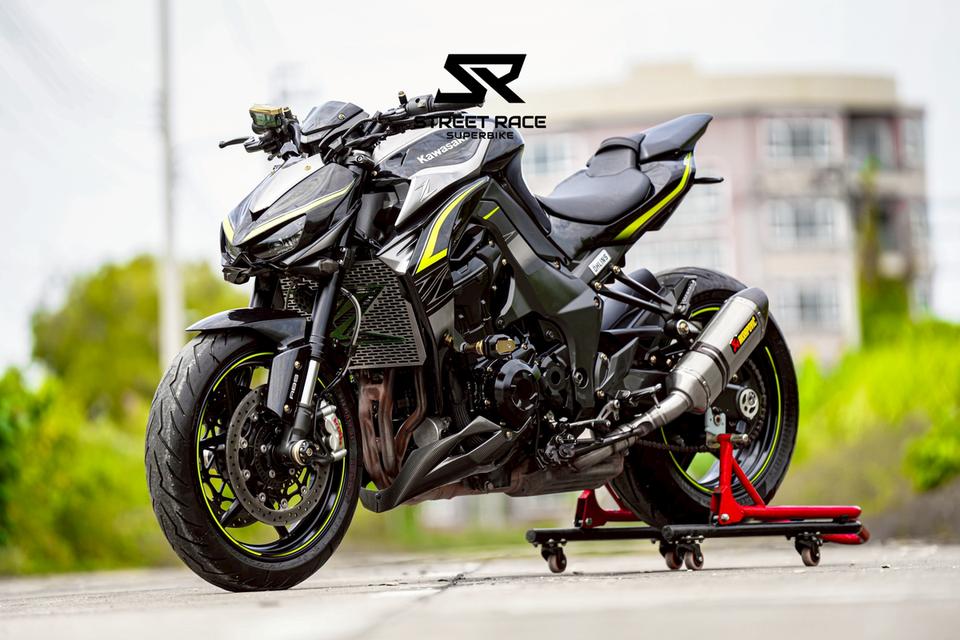 🏍️Kawasaki z1000r edition ปี 2019 🔥  สีดำ หล่อเข้ม สภาพดี ของแต่ง เน้นๆ+ท่อคู่ akrapovic แท้  รูปที่ 15