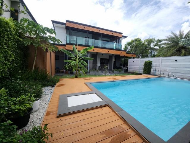 ให้เช่าบ้านเดี่ยว Pool Villa 375 ตรม. 5 ห้องนอน The City Bangna-KM.7 (เดอะซิตี้บางนา กม7) สระว่ายน้ำส่วนตัว หลังเมกะบางน