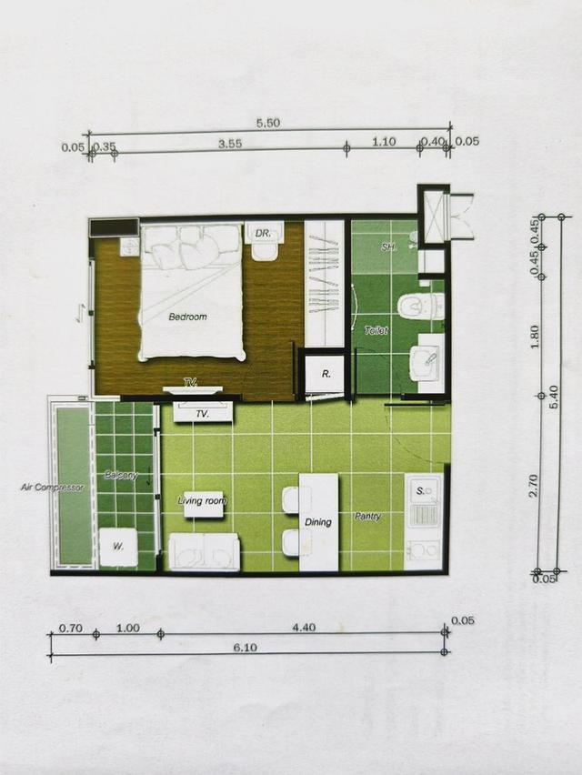 ขายคอนโด ซัมเมอร์การ์เด้นท์ ทำเลทอง ใกล้เซ็นทรัลแจ้งวัฒนะ อำเภอปากเกร็ด จังหวัดนนทบุรี 13