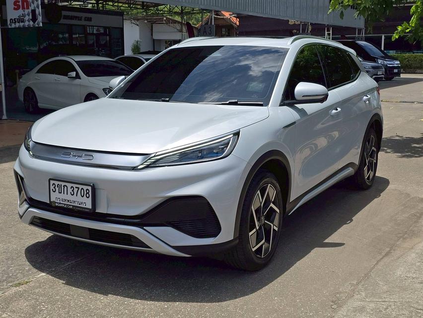 รหัสรถ BAC3708 BYD  Atto 3 Premium Top (CBU) ปี 2023 สีขาว Frost White  5