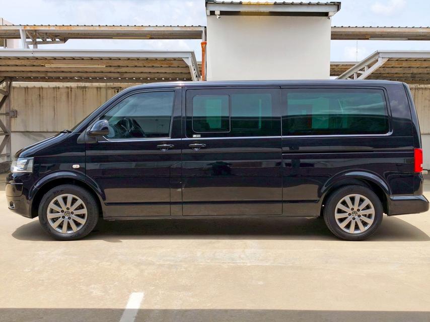 รหัสรถ CAT8422. 2013 จด 2015 Volk Caravelle 2.0 TDI ออโต้ สีดำ ดีเซล สุดประหยัด navigator VIP  2