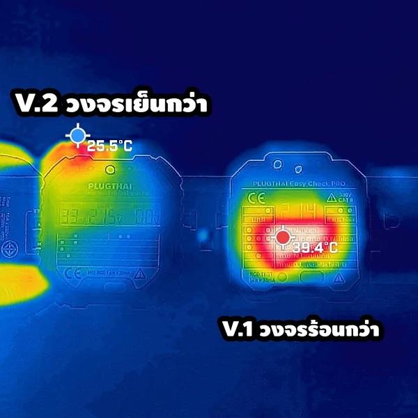 เครื่องเช็คสถานะเต้ารับไฟฟ้าแบบง่าย PlugThai Easycheck Pro V.2 BY CIVILMANTOOLS 5