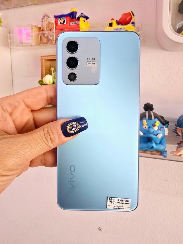 ขายโทรศัพท์รุ่น Vivo V23 สีฟ้า มือ 2 2