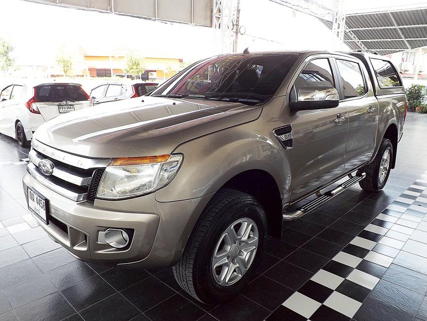 รหัสรถ KCY4458 FORD RANGER DOUBLECAB HI-RIDER 2.2 XLT AUTO ปี 2014 สีน้ำตาล 2