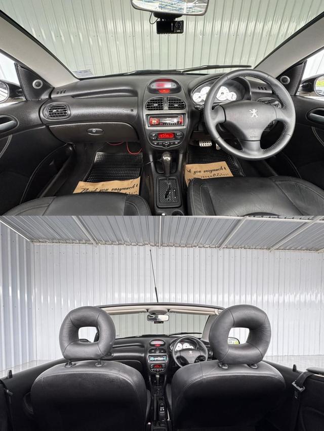 รถบ้าน ขายสด 🏠ปี 2003 PEUGEOT 206 A 2.0CC A/T CONVERTIBLE CAR รูปที่ 9