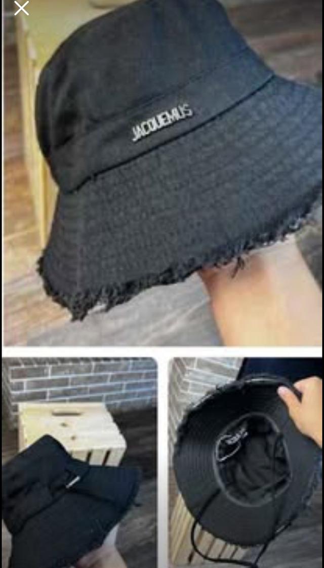 Jacquemes Le Bob Artichaut หมวกถังสีดำ มือ2 สภาพดี