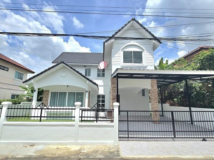 ขายบ้านเดี่ยวรีโนเวทใหม่ หมู่บ้านเค.ซี.การ์เด้นโฮม KC Garden home 14 ซอยนิมิตรใหม่40 คลองสามวา กทม. 1
