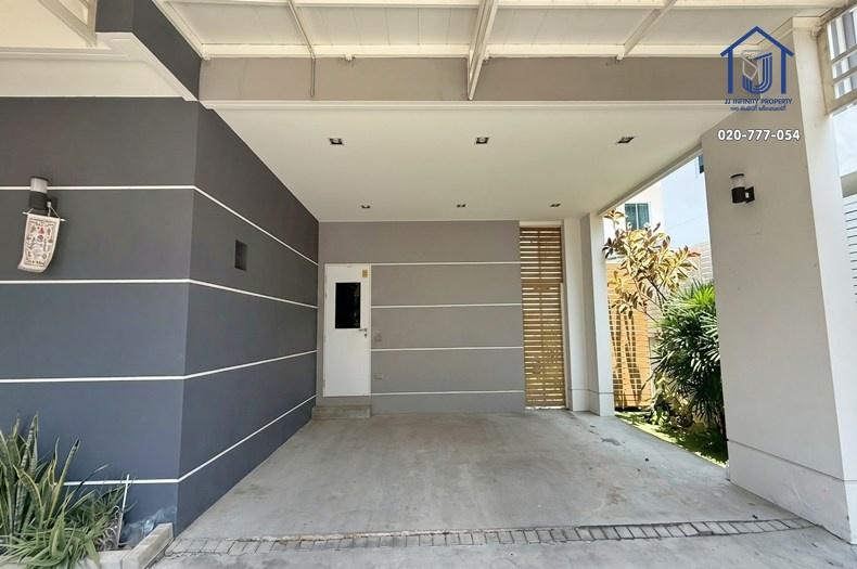 ขายบ้านเดี่ยว 2 ชั้น หมู่บ้านเดอะวัน ไลฟ์ บางนา ซอยนัมเบอร์วัน-ราม2 ถนนคู่ขนานกาญจนาภิเษก  ใกล้เมกาบางนา & รร.สาธิต ม.รามฯ 2 3