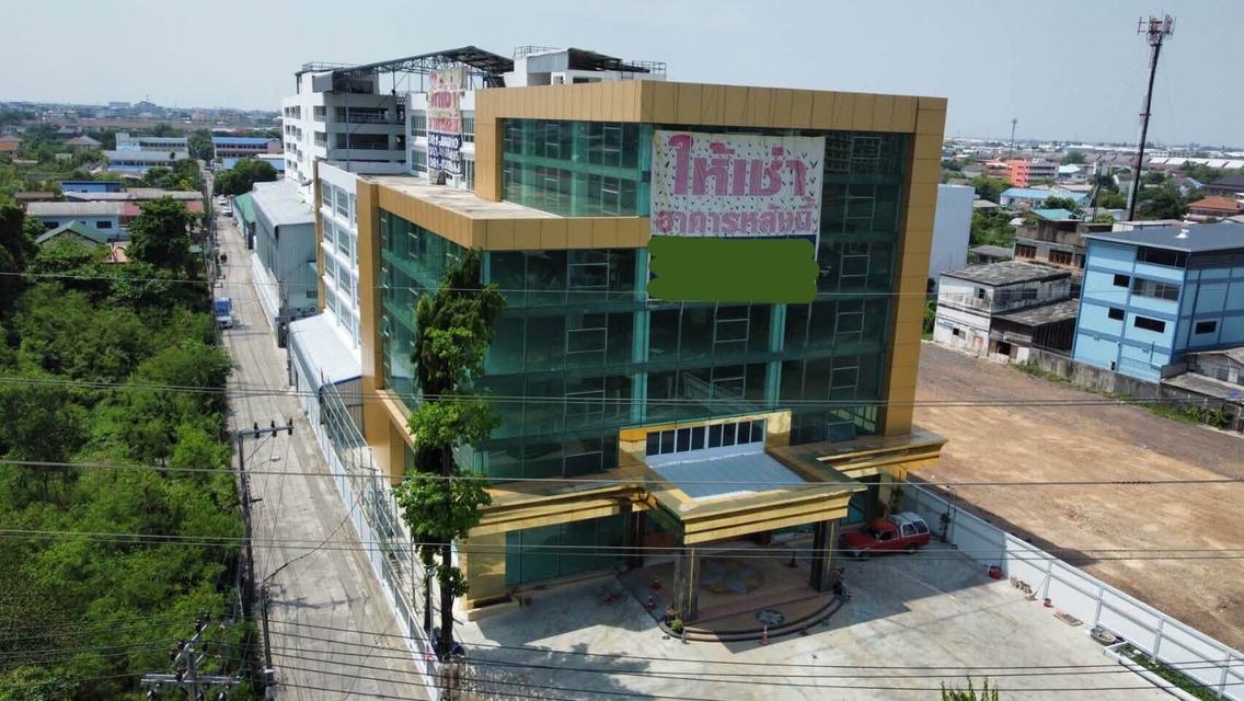 U1460 ให้เช่าอาคารสำนักงานออฟฟิศ7ชั้น พร้อมโกดังสินค้า รวม3ไร่2งาน ย่านรามอินทรา ใกล้รถไฟฟ้าสายสีชมพู เดินทางสะดวก เหมาะทำโลจิสติกส์และคลังสินค้า 1