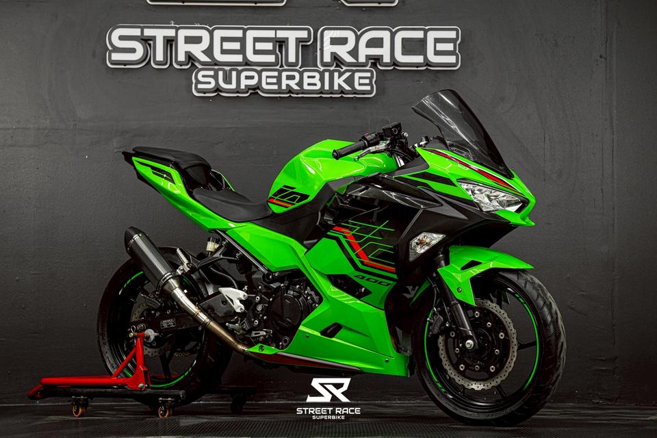 🔥 Kawasaki Ninja 400 SE ปี 2022 🔥 ลายเท่ ดุดัน พร้อมซิ่ง ท่อแต่งเสียงเร้าใจ ไมล์น้อย สภาพสวยพร้อมใช้งาน