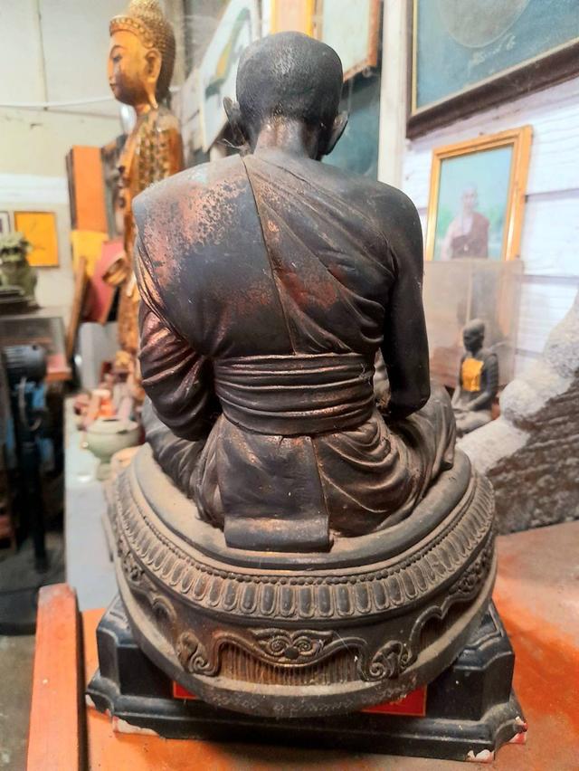 พระบูชา หลวงพ่อตาบ วัดมะขามเรียง หน้าตัก9นิ้ว เนื้อทองเหลือง องค์ใหญ่ รูปย่อยที่ 3