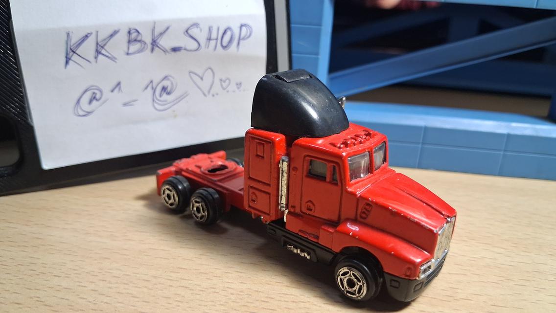 รถโมเดล รถเหล็ก หัวรถลากวินเทจ Kenworth T600 งานตู้ญี่ปุ่นมือสอง  สไตล์รถบรรทุกอเมริกัน ตัวถังเหล็ก (Die-cast) รูปที่ 2