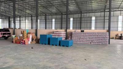 ให้เช่าโรงงานโกดังบางพลีสมุทรปราการ 1,800 ตารางเมตร พื้นที่สีม่วง 7