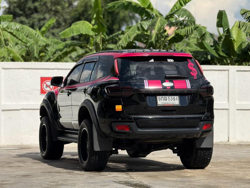 #FORD EVEREST 2.0 TURBO สีดำ เครื่องยนต์ดีเซล 2000 cc มาพร้อมชุดแต่งจัดเต็ม ปี2018เลขไมล์ 244,726โล-รถมือเดียวป้ายแดงลูกค้าซื้อสดมา✅✅ ราคาขาย 468,000 รูปที่ 6