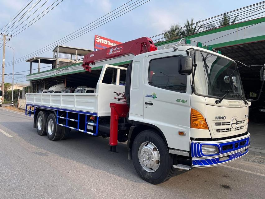 Hino FL8J 10 ล้อติดเครน ปี 2008 2