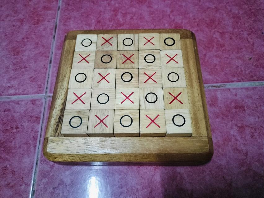 เกมส์ไม้ XO บล็อค 5*5 เกมส์กระดาน XO ฝึกทักษะ 2