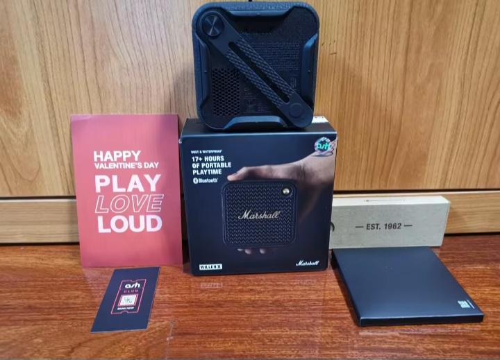 ลำโพงพกพา Marshall Willen ll มือสอง ยังใหม่ไม่มีตำหนิลำโพง Bluetooth รุ่นฮิต เสียงดี เบสแน่น เหมาะทั้งฟังเพลง ดูหนัง ปาร์ตี้ หรือแต่งห้อง รูปที่ 4