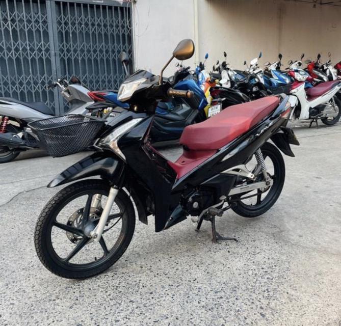 Honda Wave 125 สีดำเบาะแดง 3