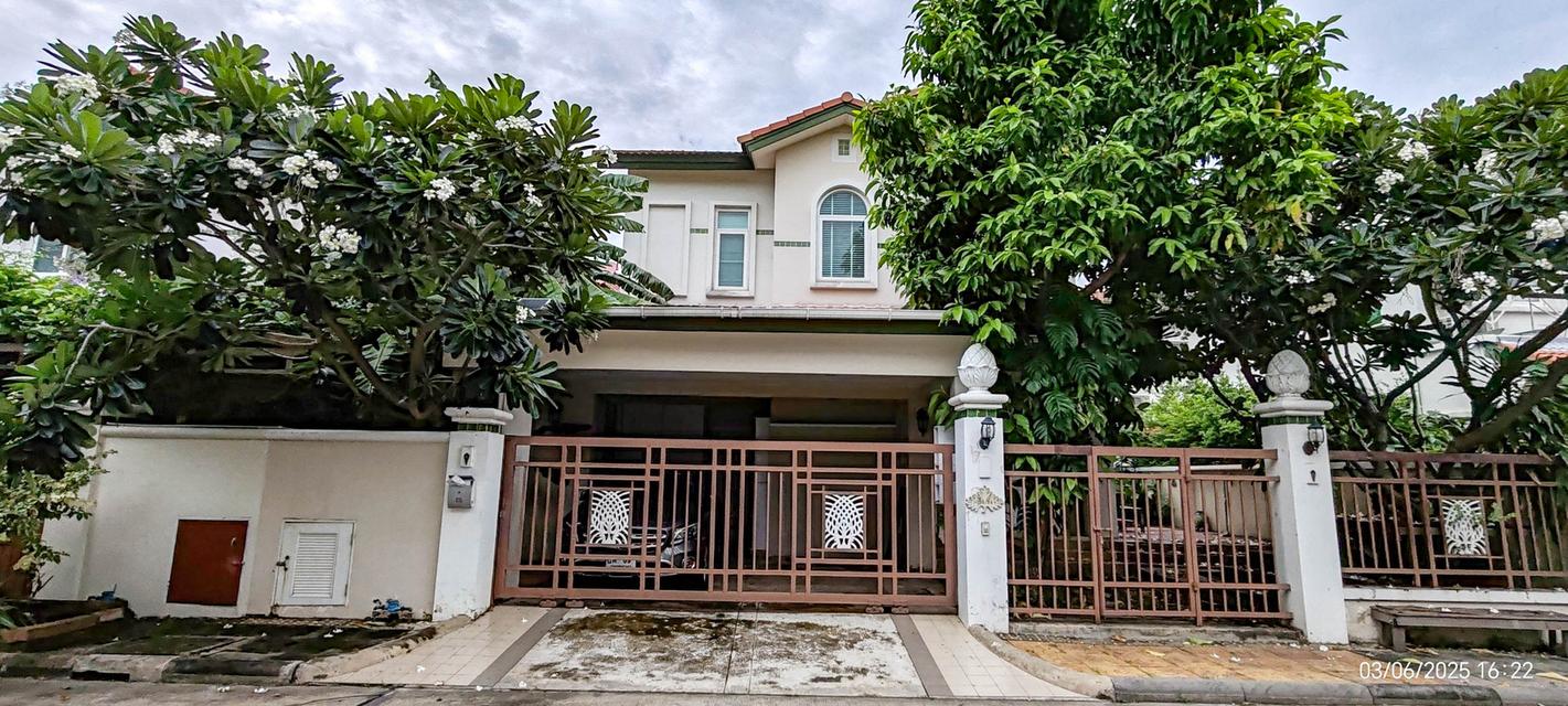 ขายบ้านเดี่ยว2ช้้น ม.รสาสแปนิชคอร์ทยาร์ด ใกล้ BTS มัยลาภ เพียง 1.9 กิโล 1