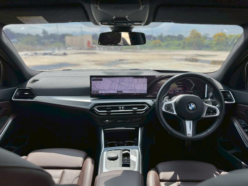 BMW 320d M sport G20 (LCI) จอยาว ปี 2024 สีขาว  17