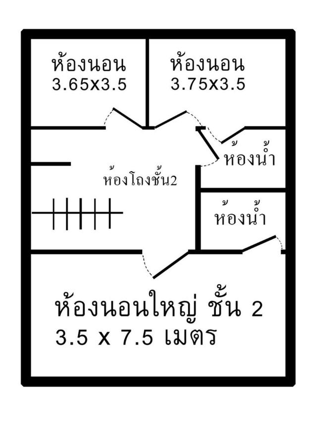 H00600 ให้เช่า บ้านเดี่ยว 2 ชั้น ซอยอินทามระ 12 ถนนสุทธิสารวินิจฉัย 17