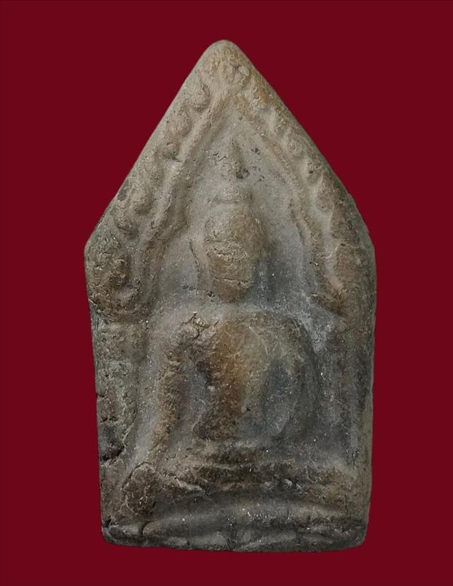 พระขุนแผนซุ้มเรือนแก้ว เนื้อดิน