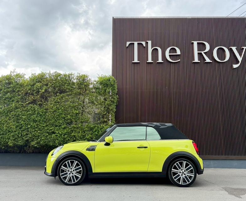 รหัสรถ AP83 Mini Cooper s Convertible รุ่นพิเศษ Sidewalk Edition ปี 2022 สี Zesty Yellow รูปย่อยที่ 3