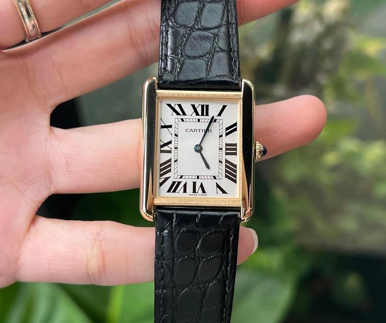 ขายนาฬิกา Cartier tank Solo Yellow Glod 18k ของแท้