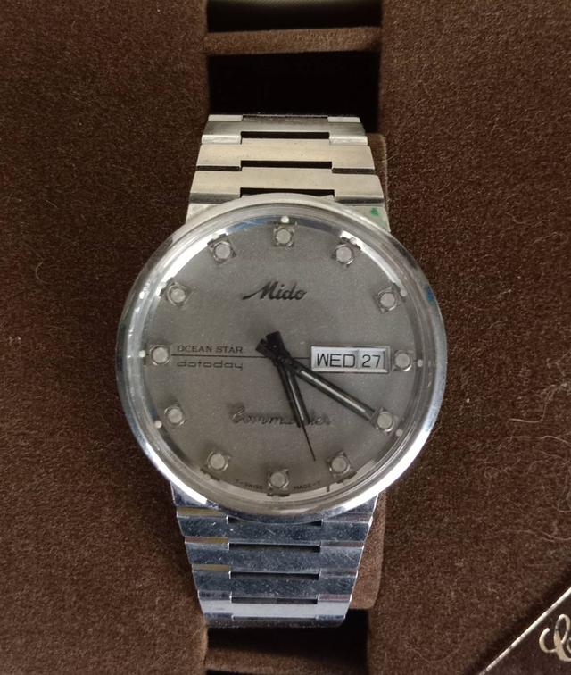 Mido Commander 8269 ระบบ AUTOMATIC หน้าปัด 45 mm พร้อมกล่องแท้เก่าเก็บ+ใบรับประกัน