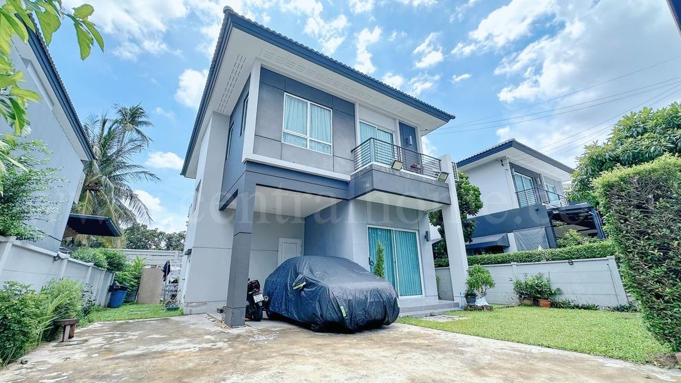 บ้านเดี่ยว เซนโทร ราชพฤกษ์ ใกล้รถไฟฟ้า สถานีบางพลู