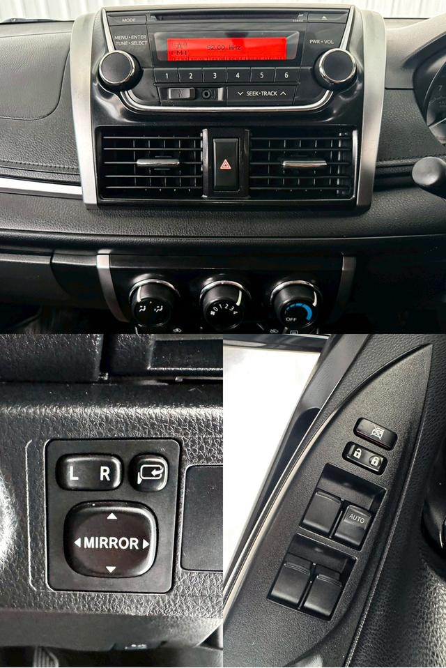 ผ่อนเบาๆ 4,3xx มีวารันตีสภาพ Toyota Vios 1.5E รูปที่ 11