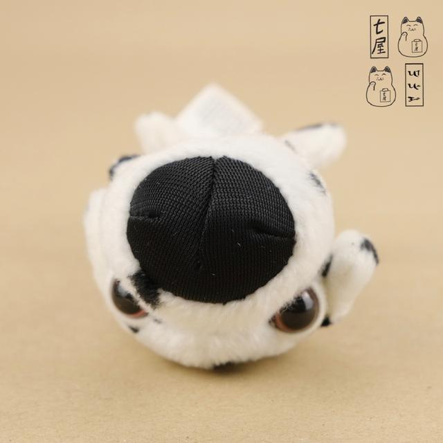 ตุ๊กตา VGT・2005・ต้าวหมาหัวโต・ดัลเมเชียน・ห่วงคอ・สีแดง 🐶 Dalmatian・Petit 9 cm 〰 McDonald's・THE DOG Artlist Collection・Happy Meal Toys Series 🐾✨