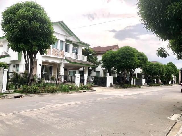 PT12 ให้เช่าบ้านเดี่ยว หมู่บ้าน มัณฑนา อ่อนนุช - วงแหวน2 Manthana Onnut - Wongwaen 2บ้านติดถนนเมนโครงการ  1