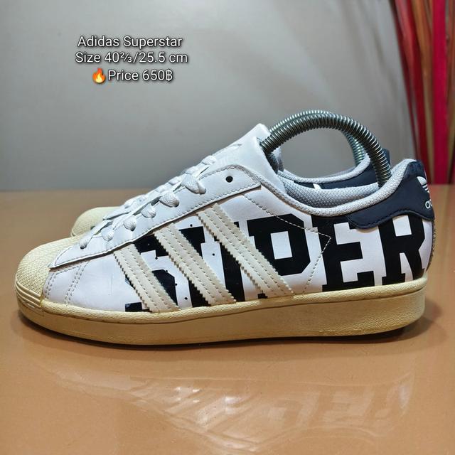 Adidas Superstar Size 40⅔/25.5 cm🔥Price 550฿ รูปที่ 4