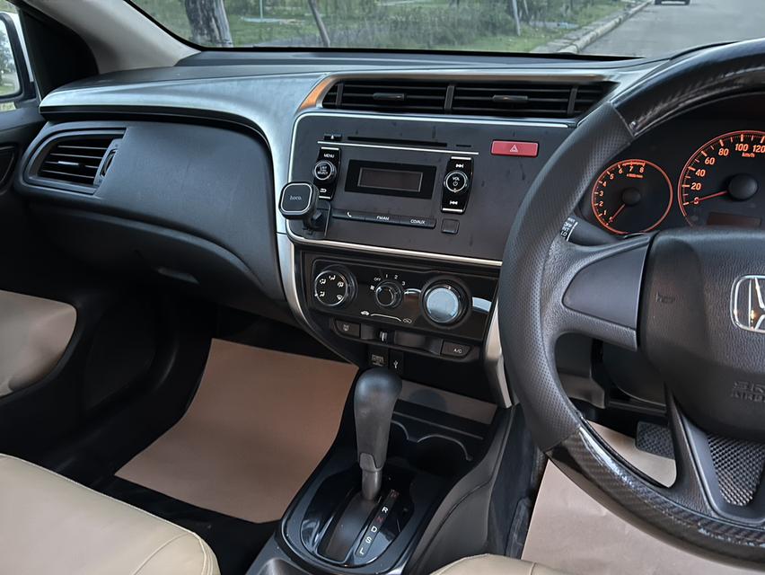 HONDA CITY ออโต้ ปี2015 ไม่แก๊ส รถมือเดียว 11