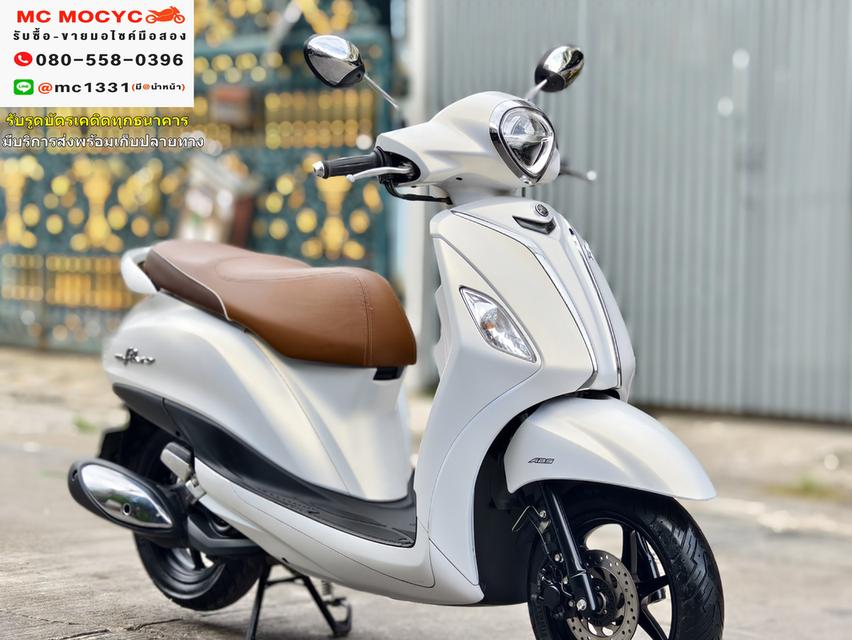 Grand Filano Hybrid สีขาว รุ่นTOP ABS 2020 วิ่ง8000โล รถบ้านมือเดียว มีเล่มชุดโอนครบ NO356