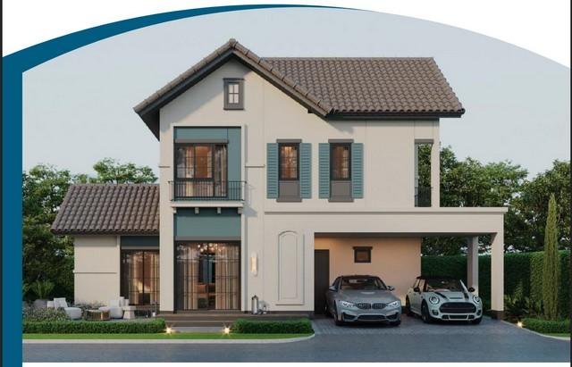 บ้านเดี่ยวบ้านแฝดโครงการใหม่ บางบัวทอง น่าอยู่มาก 4 ห้องนอน อณาสิริ by แสนสิริ บางบัวทอง นนทบุรี 2
