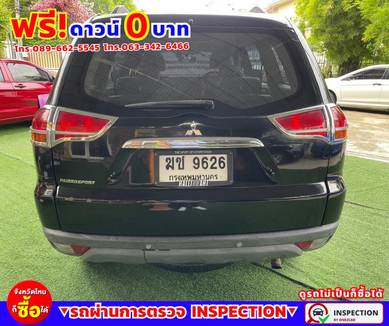 🌟ปี2012 MITSUBISHI PAJERO SPORT 2.5 GT 2WD  🌟ไมล์แท้ 187,xxx กม.  4