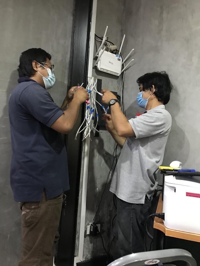 ช่างติดตั้งตู้สาขาโฉทรศัพท์รับเดินสายโทรศัพท์ท์รับเดินสายแลนสายไฟสายกล้องวงจรปิดcctvสายลำโพงโทร0897728004ช่างศรารักษ์ รูปที่ 10